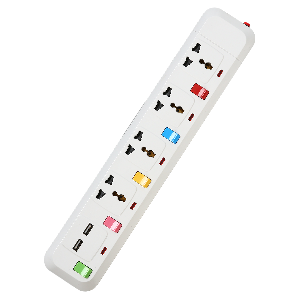 A power strip with multiple independent switches